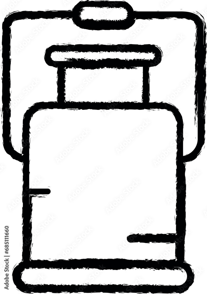 Milk, Holland vector icon in grunge style Milk, Holland vector icon in grunge style