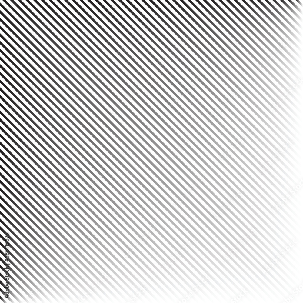 abstract geometric black white gradient line pattern can be used background.