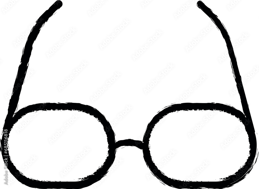 glasses, fashion, Ireland vector icon in grunge style glasses, fashion, Ireland vector icon in grunge style