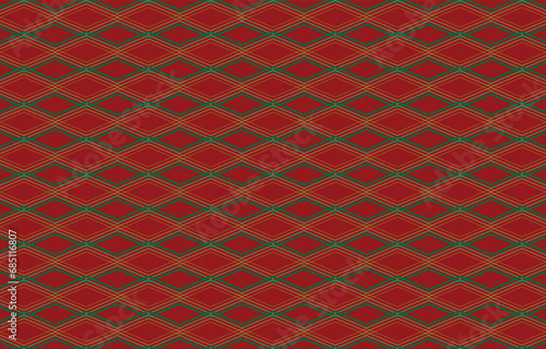 Textile design, wallpaper, and wrapping paper texture with an abstract weathered art deco trellis seamless background tile.