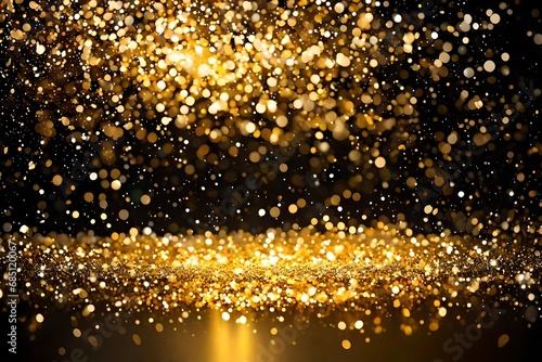 golden christmas background