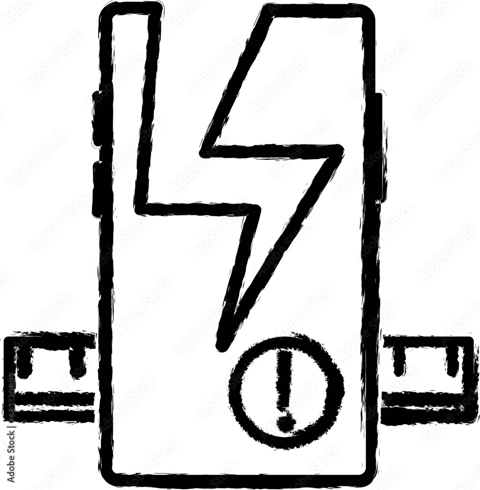 broken, danger, error, fix, phone, problem vector icon in grunge style broken, danger, error, fix, phone, problem vector icon in grunge style
