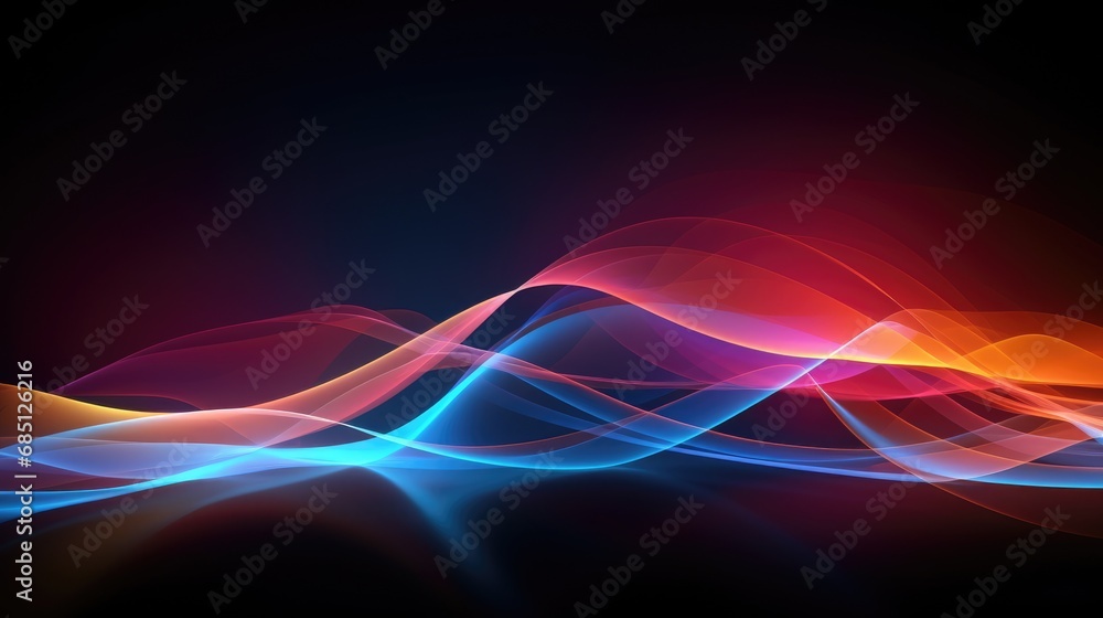 Energy Light Lines Flow Energy Light Lines Flow