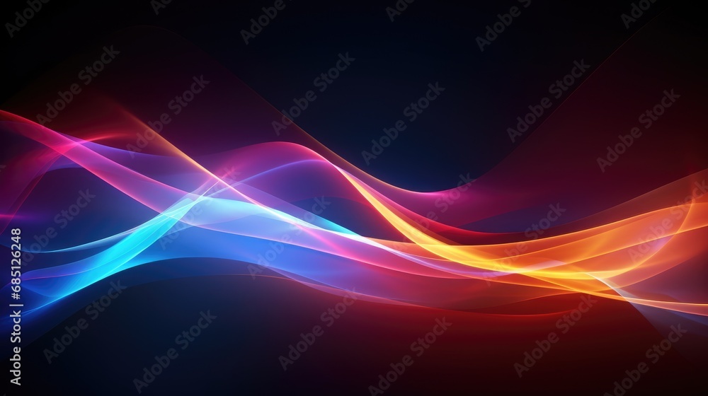 Energy Light Lines Flow Energy Light Lines Flow