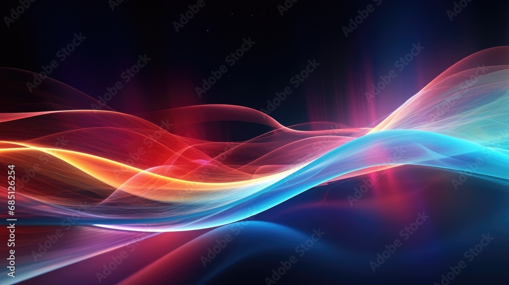 Energy Light Lines Flow Energy Light Lines Flow