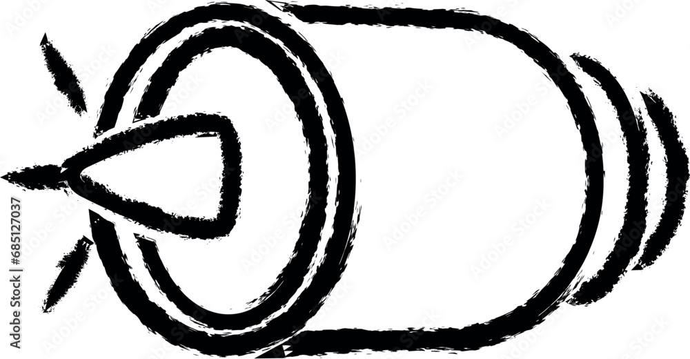 jet, plane, sound vector icon in grunge style jet, plane, sound vector icon in grunge style