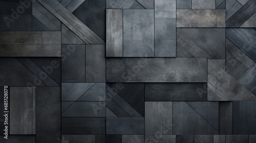 Gray background cube texture. Created with Ai