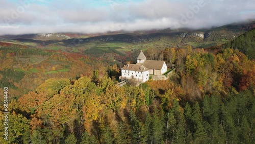 Sanctuary of Our Lady of Muskilda. Salazar Valley. Ochagavia, Navarra