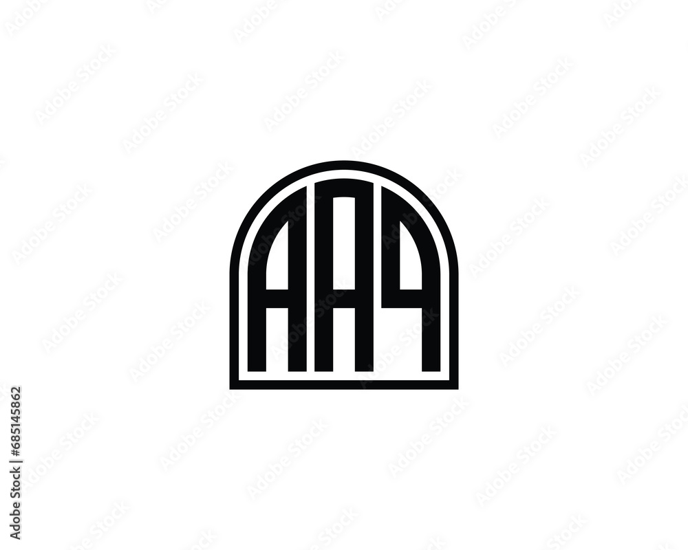 AAQ logo design vector template AAQ logo design vector template