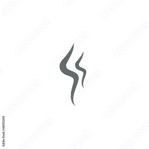 Smoke logo or icon design