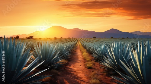 background agave tequila drink field illustration cactus nature, mexico agriculture, landscape mexican background agave tequila drink field photo