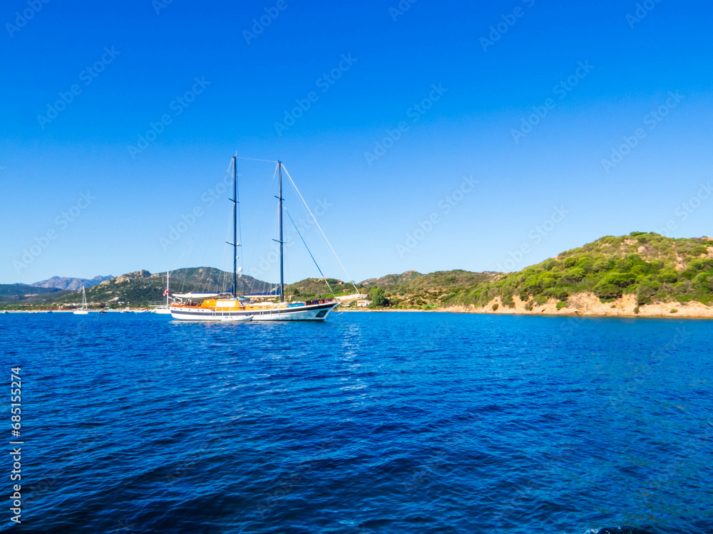 Sailing in Sardinia