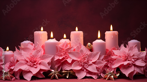 candles and rose petals candle  light  flame  fire  candles  burning  christmas  wax  dark  candlelight  decoration  celebration  love  night  holiday  burn  romantic
