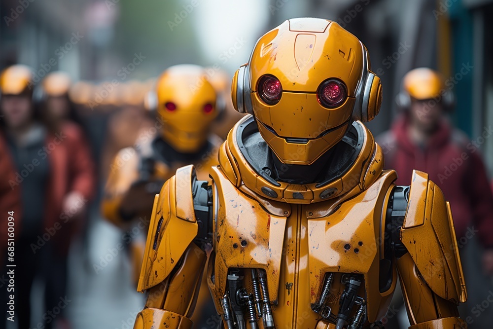 Robotic rhythms precision and style in dance classes, futurism image Robotic rhythms precision and style in dance classes, futurism image