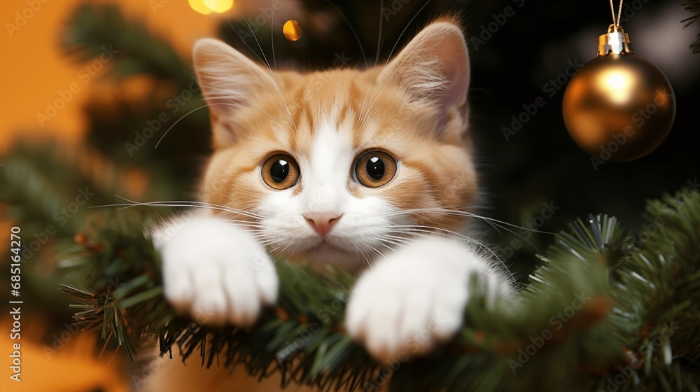 Festive Feline Christmas Delight