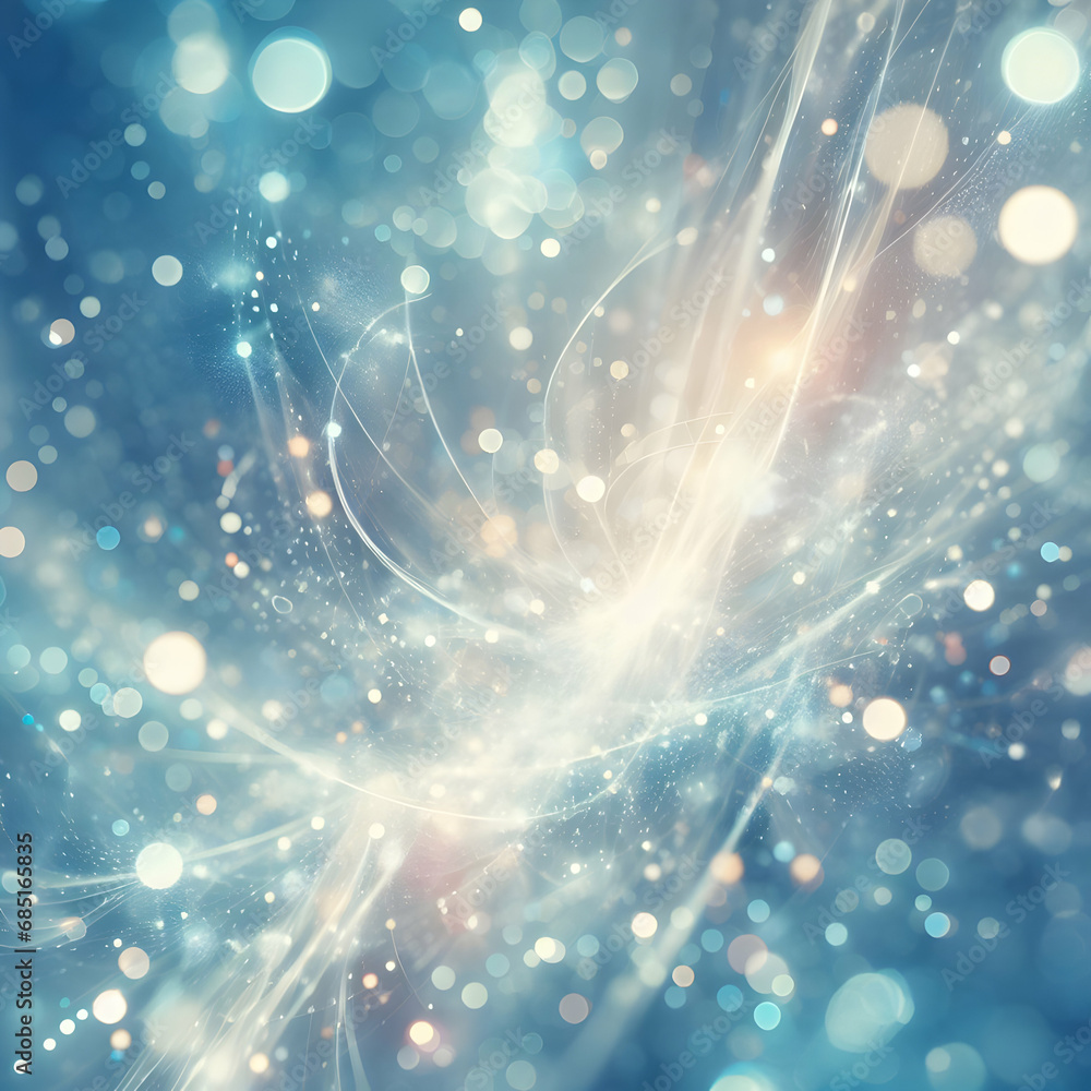Abstract Light Blue Bokeh Background Abstract Light Blue Bokeh Background