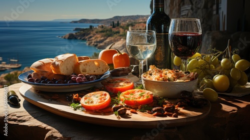 Mediterranean Feast by the Sea.