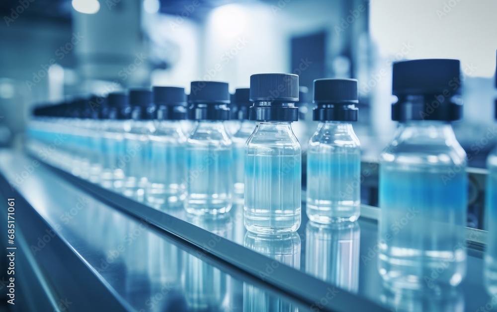 Test tubes in laboratory, Generative AI Test tubes in laboratory, Generative AI