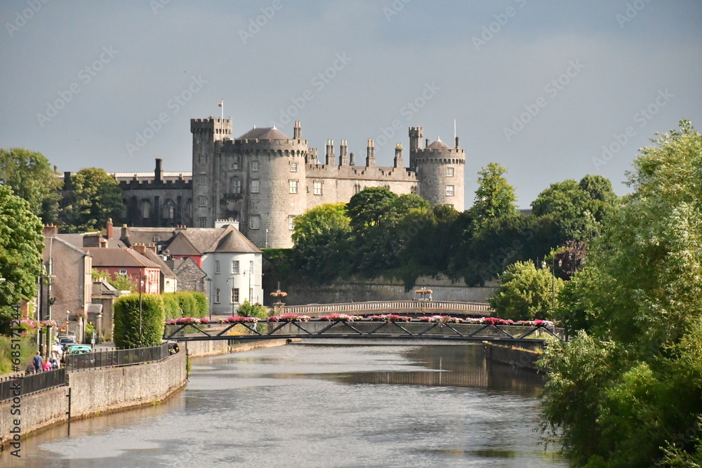 View of river nore and Kilkenny Castle