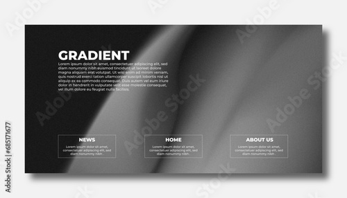 Modern trendy grainy gradient background, colorful abstract liquid 3d.Soft gradient backdrop with place for text. Futuristic design for banner, poster, cover, flyer, presentation, landing page