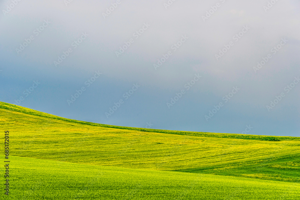 Fototapeta premium Springtime Lucani countryside landscapes, Basilicata, Italy