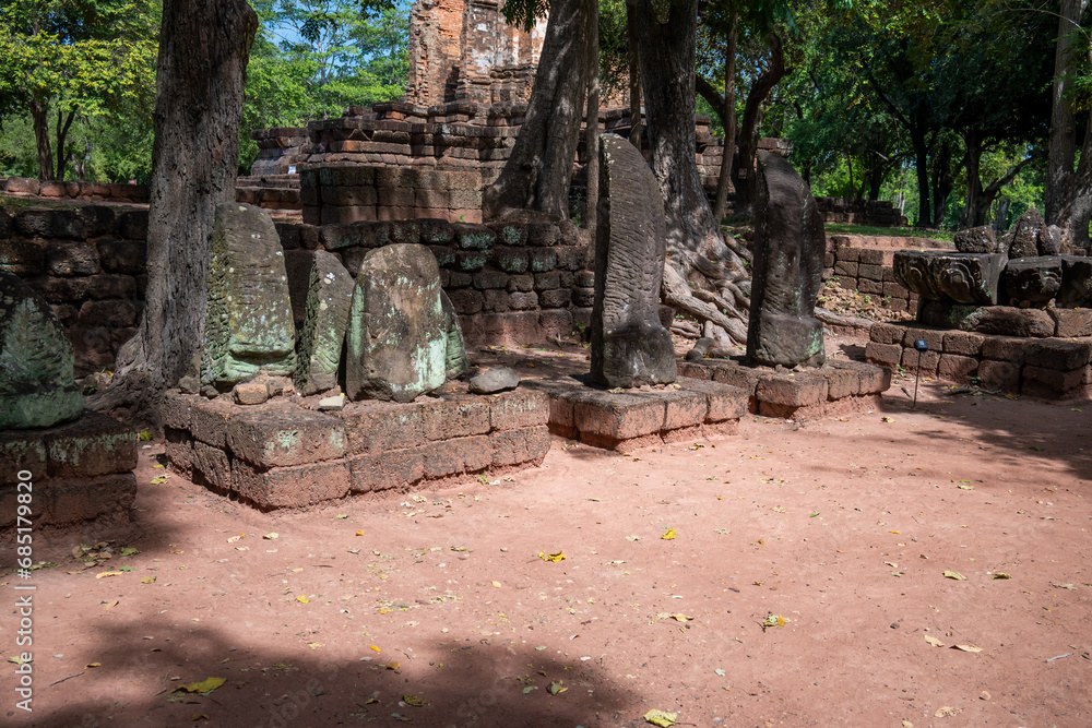 Si Thep Historical Park One of the important archaeological sites of Phetchabun Province, Thailand.....