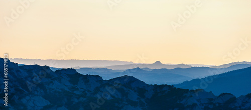 lucani countryside landscpe during the springtime, Basilicata, Italy photo