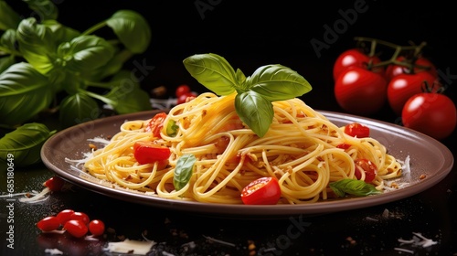 cuisine healthy italian food classic illustration pasta pizza, olive tomato, garlic basil cuisine healthy italian food classic