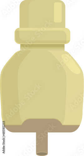 Marketplace drinker icon cartoon vector. Animal care. Space creature crate