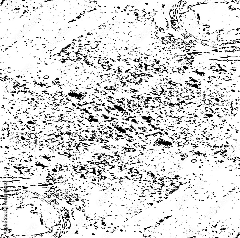 Fototapeta premium Rough black and white texture vector. Distressed overlay texture. Grunge background. Abstract textured effect. Vector Illustration. Black isolated on white background. EPS10