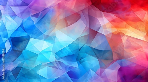 Colorful Geometric Abstract Background