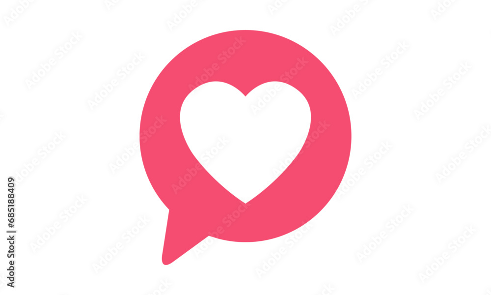 Heart dating logo