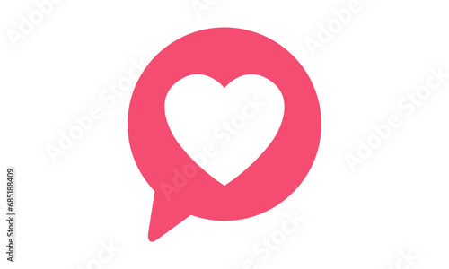 Heart dating logo