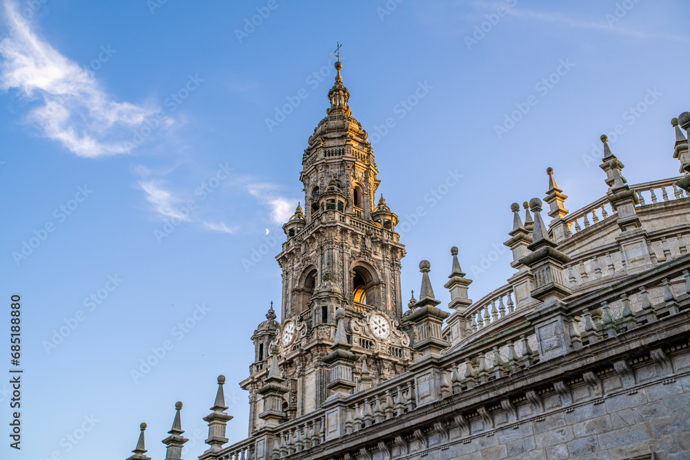 Fototapeta premium Santiago de Compostela, Spain, Galicia