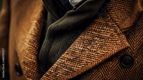 Menswear autumn winter clothing and tweed accessory collection in the English countryside, man fashion style, classic gentleman look
