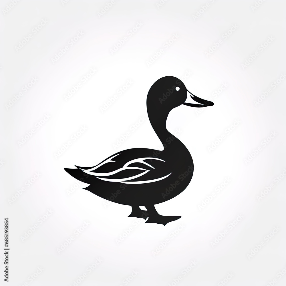 Obraz premium Vector Duck