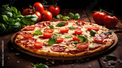 background mozzarella pizza food mouthwatering illustration cheese delicious, italian crust, toppings oven background mozzarella pizza food mouthwatering