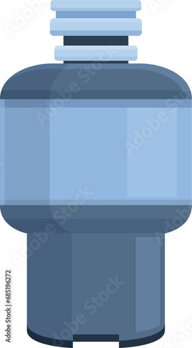 Food waste disposer pipe icon cartoon vector. Device recycling. Cleaning separation