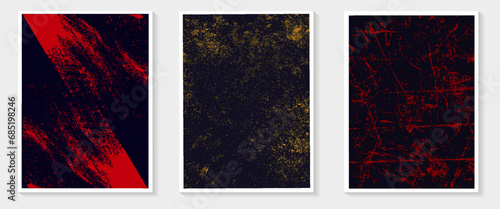 Collection of sparkling gold dots on a white background. Collection of luxury and elegant halftone patterns with copy space. Vector design for cover template, poster, banner, print advertisement.