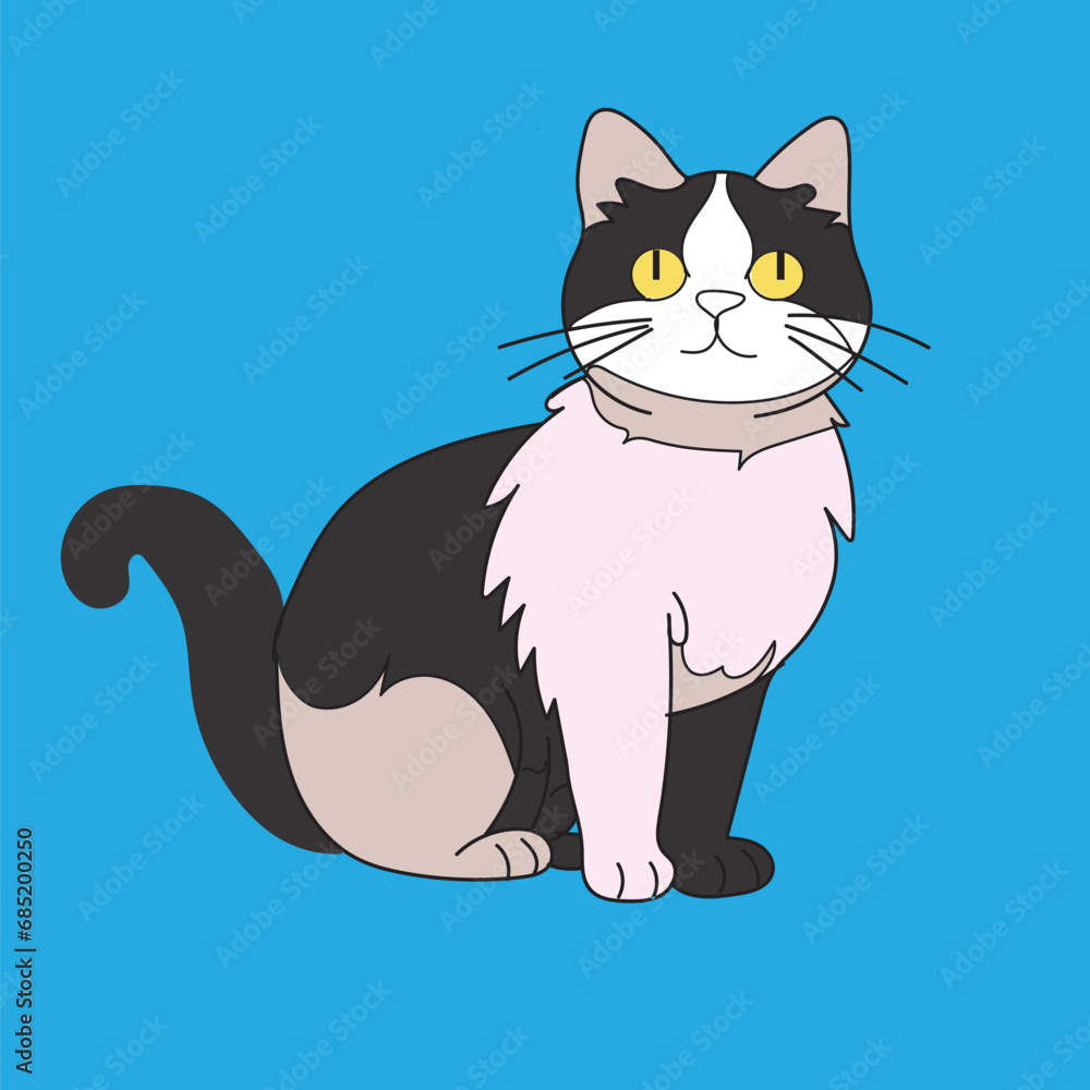 cat vector cat vector