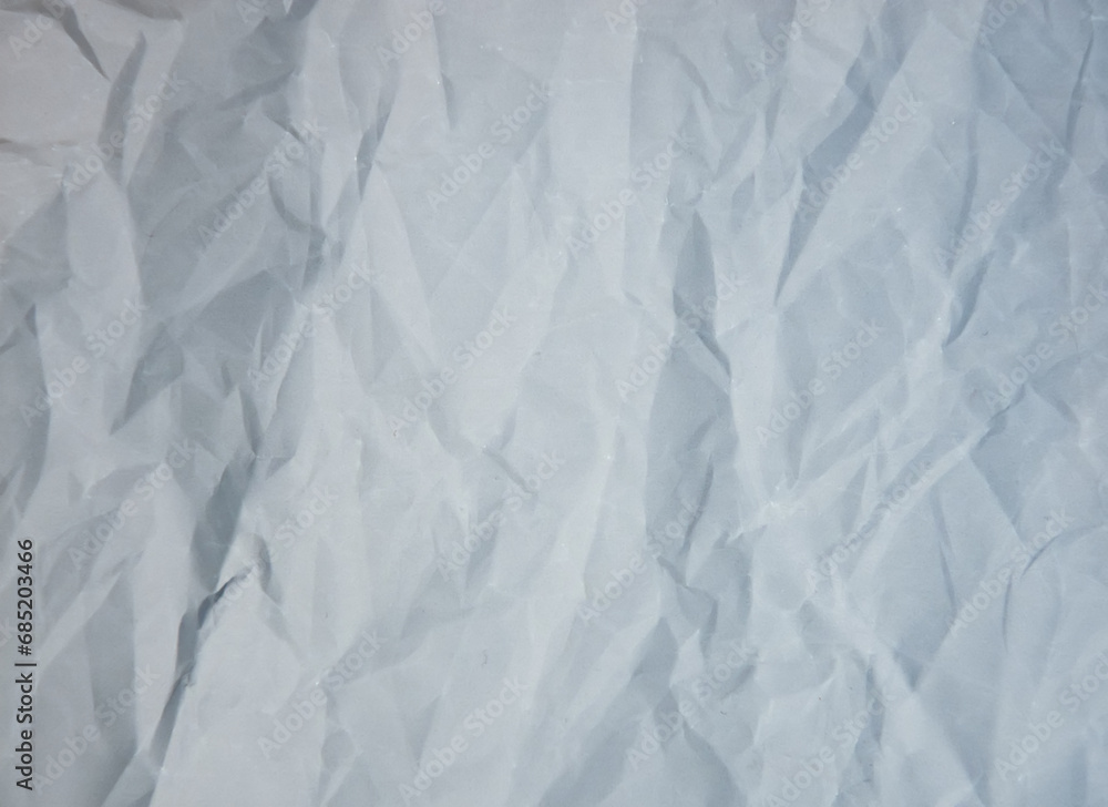 Fototapeta premium Grey crumpled paper texture. Background for copying