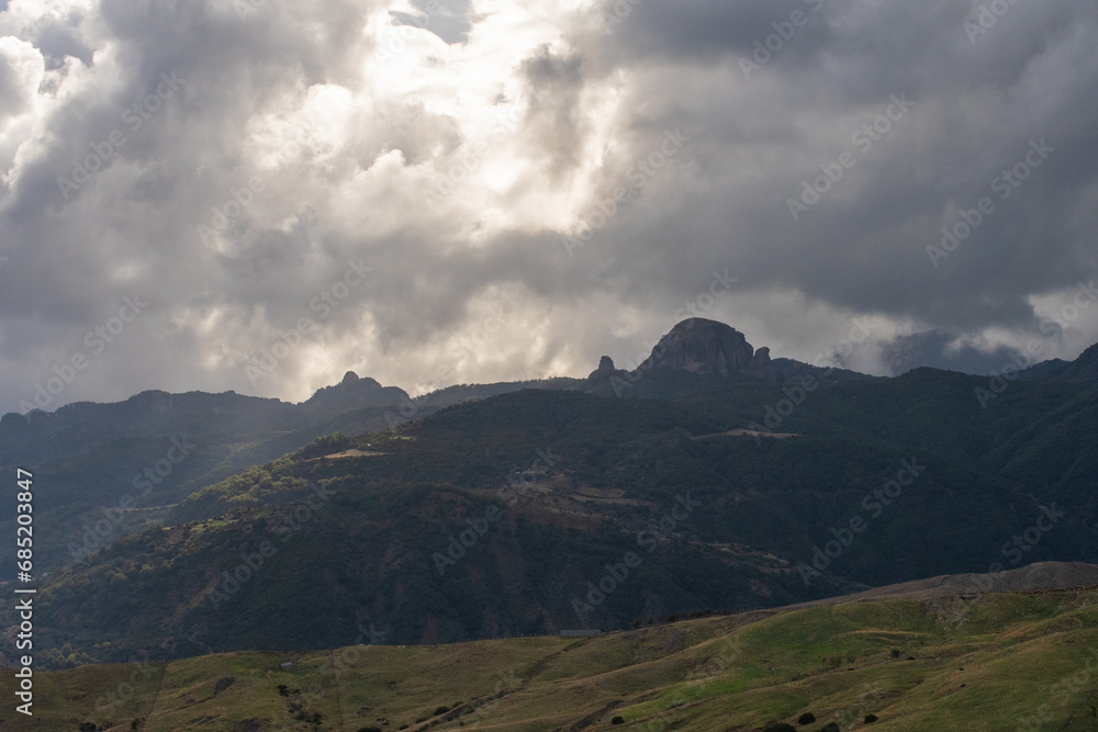 Panoramic view of the Aspromonte national park Panoramic view of the Aspromonte national park