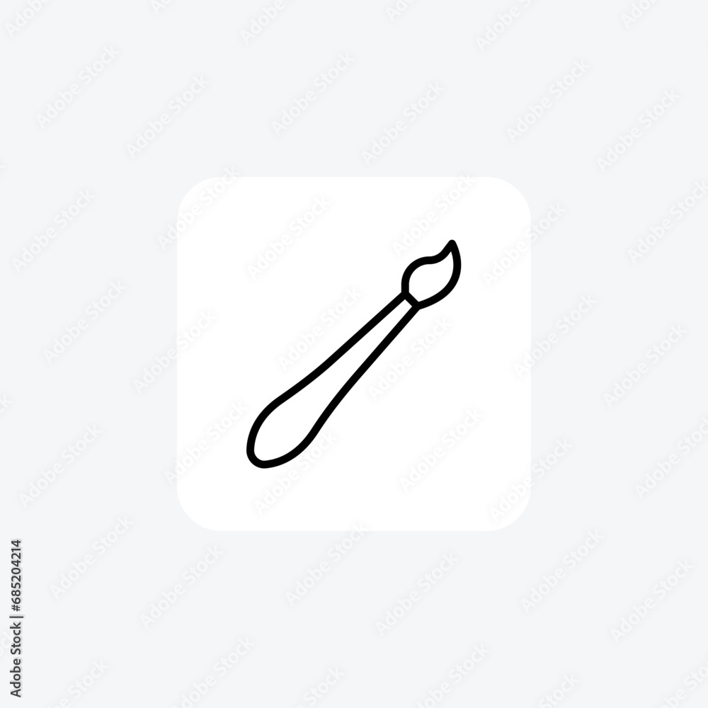 Printmaking, Art, Line Icon, Outline icon, vector icon, pixel perfect icon
