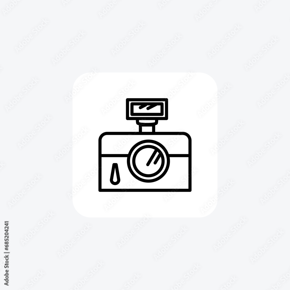 Camera, Photography, Line Icon, Outline icon, vector icon, pixel perfect icon Camera, Photography, Line Icon, Outline icon, vector icon, pixel perfect icon