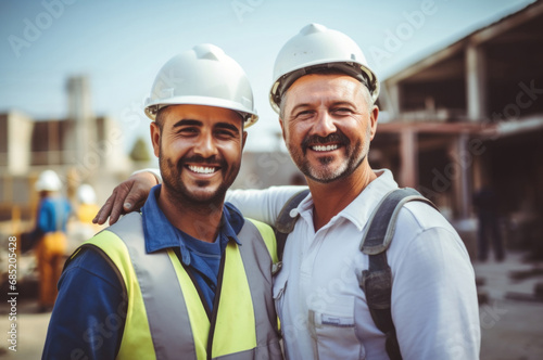 building worker or architect and engineer concept
