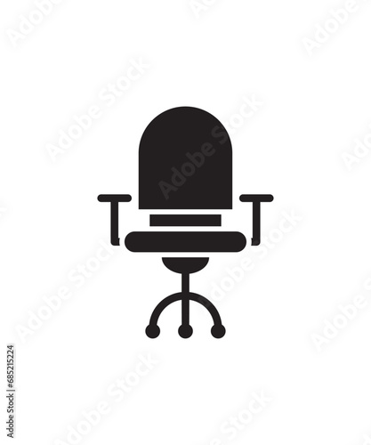 chair icon, vector best flat icon.