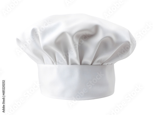 Professional Chef Hat, isolated on a transparent or white background