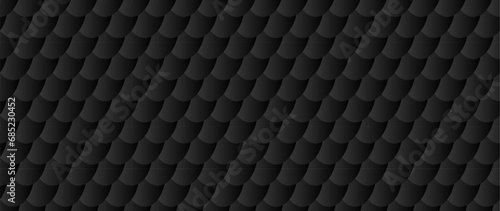 Obraz na płótnie fish scale seamless pattern. skin texture background of fish, dragon, reptile, snake. w salonie