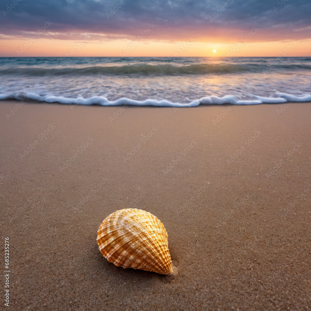 seashell on the beach