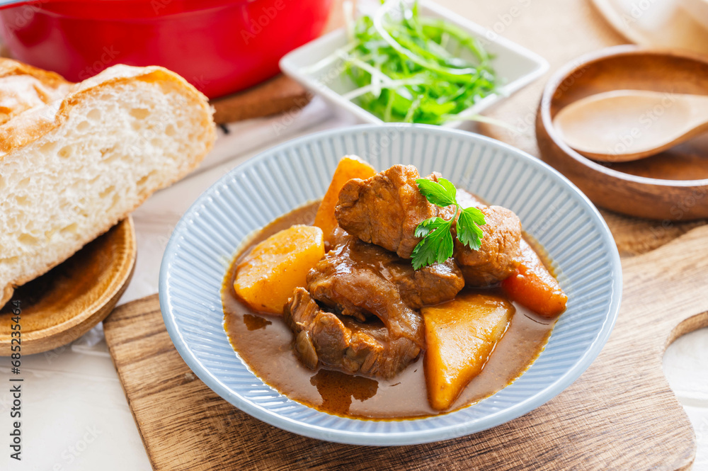 自家製ポークカレー 自家製ポークカレー